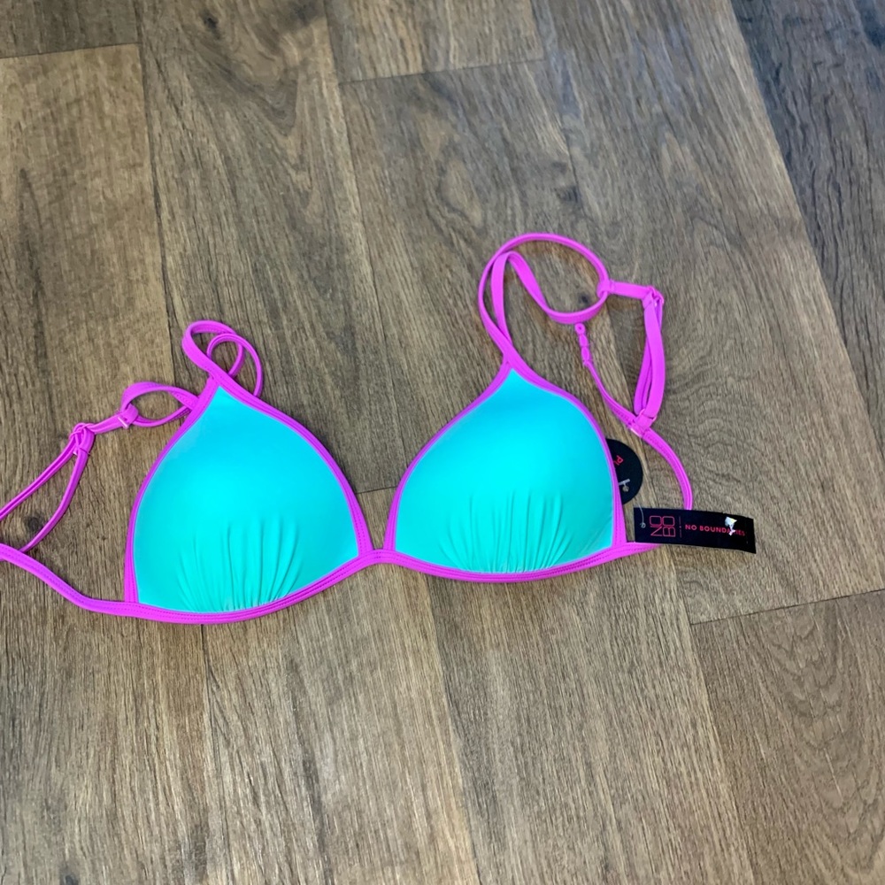 Neon bikini top
